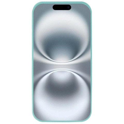 Чохол Silicone Case Full Protective (AA) для Apple iPhone 16e (6.1") Бірюзовий / Marine Green