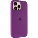 Чохол Silicone Case Full Protective (AA) для Apple iPhone 13 Pro (6.1") Фіолетовий / Grape