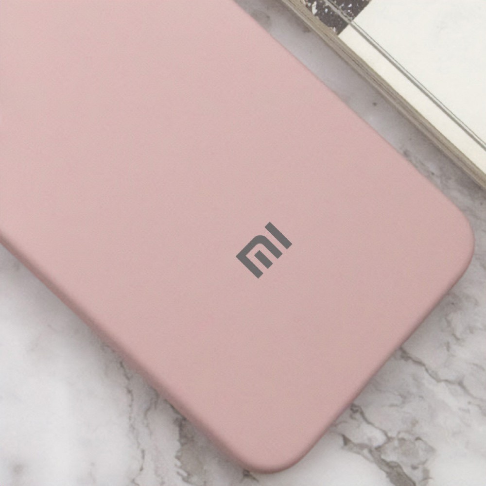 Чохол Silicone Cover Lakshmi Full Camera (AAA) with Logo для Xiaomi Redmi Note 13 4G Рожевий / Pink Sand