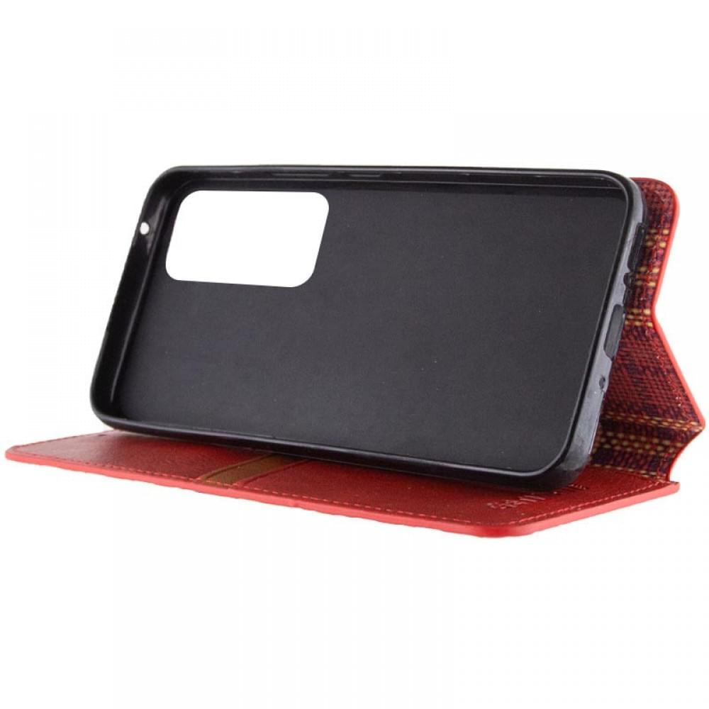 Кожаный чехол-книжка GETMAN Cubic (PU) для Samsung Galaxy M35 5G