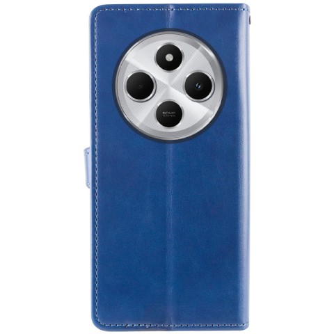 Шкіряний чохол-книжка GETMAN Gallant (PU) для Xiaomi Redmi 14C / Poco C75 Синій