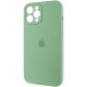 Чохол Silicone Case Full Camera Protective (AA) для Apple iPhone 12 Pro Max (6.7") Зелений / Pistachio