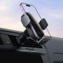 Автотримач з БЗП Baseus LightChaser Wireless Charging Electric Car Mount 15W (C40355900121-00) Black