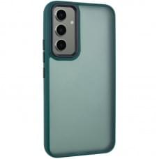 Чохол TPU+PC Lyon Frosted для Samsung Galaxy S25 FE Green