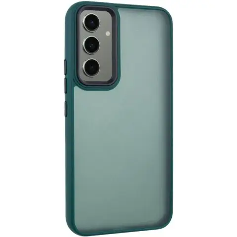 Чохол TPU+PC Lyon Frosted для Samsung Galaxy S25 FE Green
