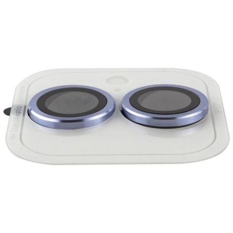 Захисне скло Metal Classic на камеру (у упак.) для Apple iPhone 17 (6.3") Блакитний / Light Blue