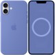 Чохол Silicone case (AAA) with Magsafe and Animation (button) для Apple iPhone 16 Plus (6.7") Periwinkle