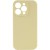 Чохол Silicone Case Full Camera Protective (AA) NO LOGO для Apple iPhone 16 Pro Max (6.9") Жовтий / Mellow Yellow
