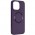 TPU чохол Bonbon Metal Style with MagSafe для Apple iPhone 11 (6.1") Фіолетовий / Dark Purple