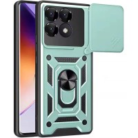 Чохол Ummi Camshield Serge Ring для Xiaomi Poco F7 Pro Зелений / Green