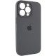 Чохол Silicone Case Full Camera Protective (AA) для Apple iPhone 13 Pro Max (6.7") Сірий / Dark Gray