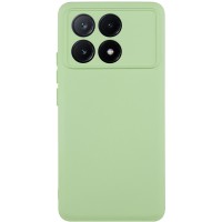 Чохол Silicone Cover Lakshmi Full Camera (A) для Xiaomi Poco X6 Pro Зелений / Pistachio