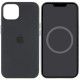 Чехол Silicone case (AAA) full with Magsafe and Animation для Apple iPhone 15 Plus (6.7")