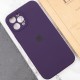 Чохол Silicone Case Full Camera Protective (AA) для Apple iPhone 12 Pro Max (6.7") Фіолетовий / Elderberry