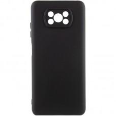 Чохол TPU GETMAN Liquid Silk Full Camera для Xiaomi Poco X3 NFC / Poco X3 Pro Чорний / Black