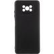Чохол TPU GETMAN Liquid Silk Full Camera для Xiaomi Poco X3 NFC / Poco X3 Pro Чорний / Black
