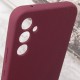Чохол Silicone Cover Lakshmi Full Camera (AAA) для Samsung Galaxy A36 5G Бордовий / Plum
