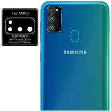Гнучке захисне скло 0.18mm на камеру (тех.пак) для Samsung Galaxy M30s Чорний