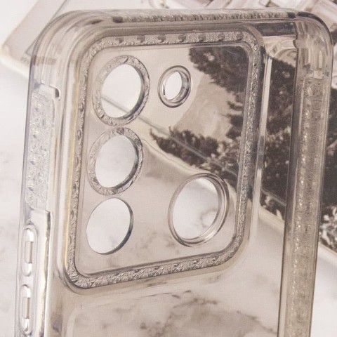 Чохол TPU Starfall Clear для Xiaomi Poco X5 5G / Redmi Note 12 5G Сірий