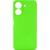 Чохол TPU GETMAN Liquid Silk Full Camera для Xiaomi Redmi 13C / Poco C65 Салатовий / Neon Green