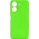 Чохол TPU GETMAN Liquid Silk Full Camera для Xiaomi Redmi 13C / Poco C65 Салатовий / Neon Green