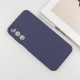 Чохол Silicone Cover Lakshmi Full Camera (AAA) для Samsung Galaxy S25 Темно-синій / Midnight blue
