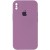 Чехол Silicone Case Square Full Camera Protective (AA) для Apple iPhone X / XS (5.8")