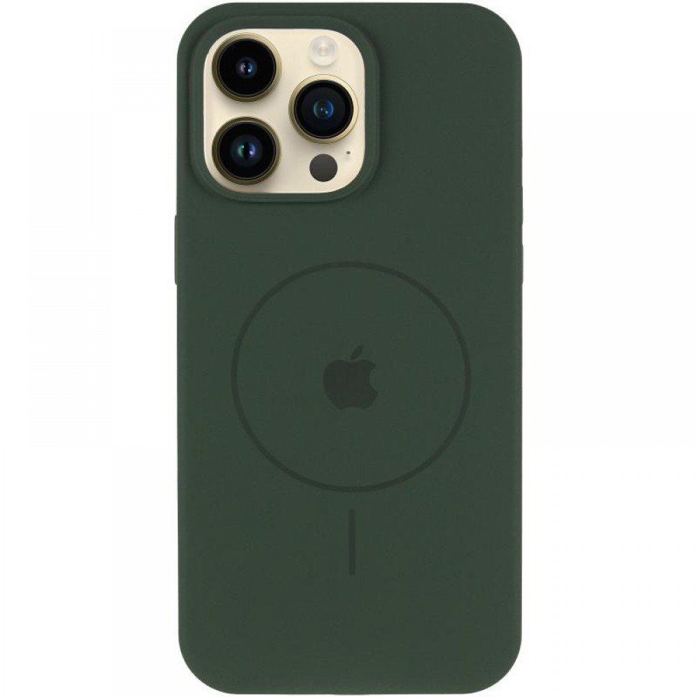 Чехол Silicone Case Full Protective (AA) V2 with MagSafe для Apple iPhone 16 Pro (6.3")