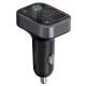 АЗП FM модулятор Baseus S-09 Pro Series 18W (2USB-A/1C) (C10762200113) Cluster Black АЗП FM модулятор Baseus S-09 Pro Series 18W (2USB-A/1C) (C10762200113) Cluster Black