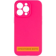 Чохол Silicone Case Full Camera Protective (AA) NO LOGO для Apple iPhone 17 Pro Max (6.9") Рожевий / Barbie pink
