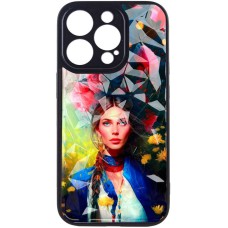 TPU+PC чохол Prisma Ladies для Apple iPhone 13 Pro Max (6.7") Peonies