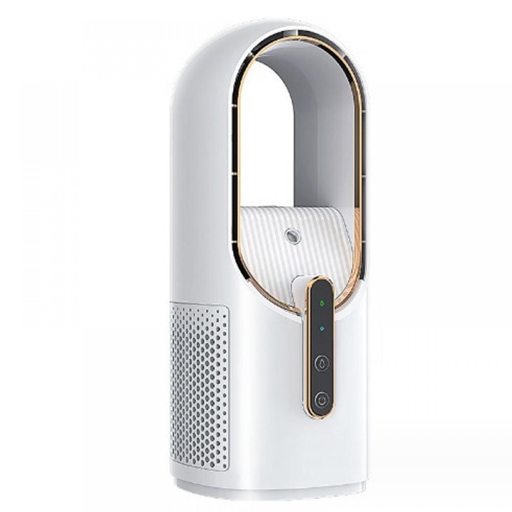 Настольный вентилятор F6 2in1 с увлажнителем воздуха 2200mAh