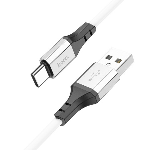 Дата кабель Hoco X86 Spear USB to Type-C (1m) White