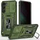 Ударостійкий чохол Camshield Army Ring для Samsung Galaxy S22+ Оливковий / Army Green