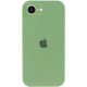 Чохол Silicone Case Full Camera Protective (AA) для Apple iPhone 16e (6.1") М'ятний / Mint