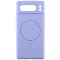 Чохол Silicone Cover Lakshmi Full Camera (AA) with MagFit для Google Pixel 8 Pro Бузковий / Dasheen