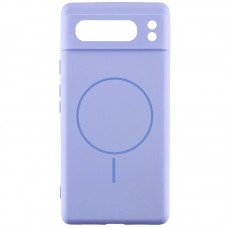 Чохол Silicone Cover Lakshmi Full Camera (AA) with MagFit для Google Pixel 8 Pro Бузковий / Dasheen