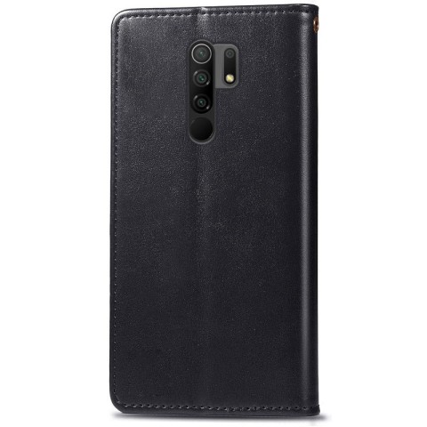 Шкіряний чохол-книжка GETMAN Gallant (PU) для Xiaomi Redmi Note 8 Pro Чорний