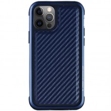 Чохол PC+TPU+Metal K-DOO MARS Series для Apple iPhone 13 Pro (6.1") Carbon Blue