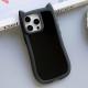 Чохол TPU GETMAN Cat with straps для Apple iPhone 16 Pro Max (6.9") Black