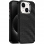 Чохол TPU+PC Carbon with MagSafe для Apple iPhone 15 (6.1") Black