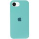 Чохол Silicone Case Full Protective (AA) для Apple iPhone 16e (6.1") Бірюзовий / Marine Green