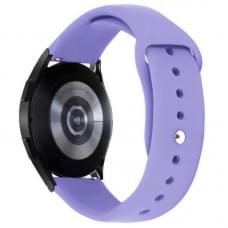 Силіконовий ремінець Sport для Smart Watch 20mm Бузковий / Light Elegant Purple