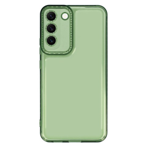 Чохол TPU Starfall Clear для Samsung Galaxy S22+ Зелений