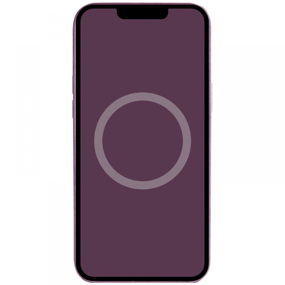Чохол Silicone case (AAA) with Magsafe and Animation (button) для Apple iPhone 16 Pro Max (6.9") Plum