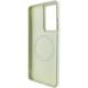 TPU чохол Bonbon Metal Style with MagSafe для Samsung Galaxy S23 Ultra Білий / White