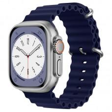 Ремінець Ocean Band для Apple watch 42mm/44mm/45mm/49mm Синій / Deep navy