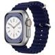 Ремінець Ocean Band для Apple watch 42mm/44mm/45mm/49mm Синій / Deep navy