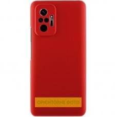 Чохол TPU GETMAN Liquid Silk Full Camera для Xiaomi Redmi Note 13 4G Червоний / Dark Red