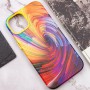 Кожаный чехол Colour Splash with MagSafe для Apple iPhone 14 (6.1")